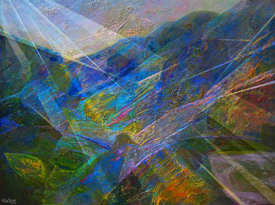 Autumn sketch by Alexander Vlasyuk - search and link Fine Art with ARTdefs.com