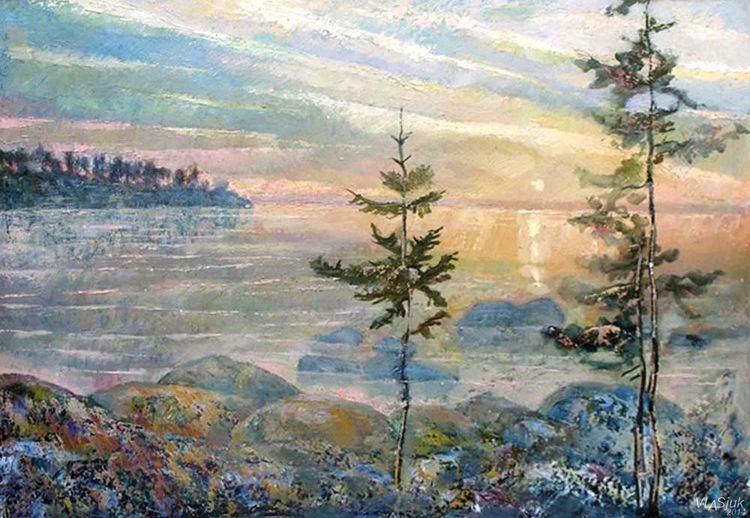 To itself - silence by Alexander Vlasyuk - search and link Fine Art with ARTdefs.com