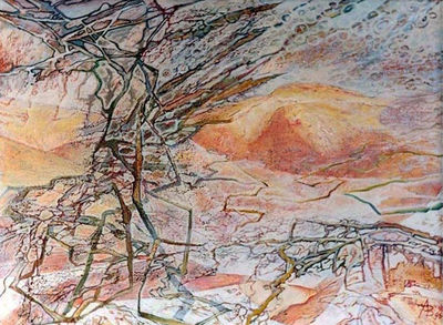 Mirage in the dunes by Alexander Vlasyuk - search and link Fine Art with ARTdefs.com