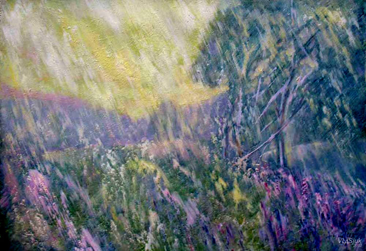 Morning glow by Alexander Vlasyuk - search and link Fine Art with ARTdefs.com