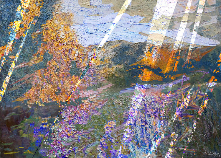 Autumnal metamorphosis by Alexander Vlasyuk - search and link Fine Art with ARTdefs.com