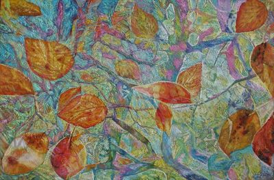 Shine of leaves by Alexander Vlasyuk - search and link Fine Art with ARTdefs.com
