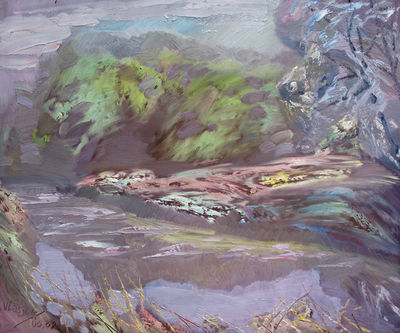 June. Etude. by Alexander Vlasyuk - search and link Fine Art with ARTdefs.com