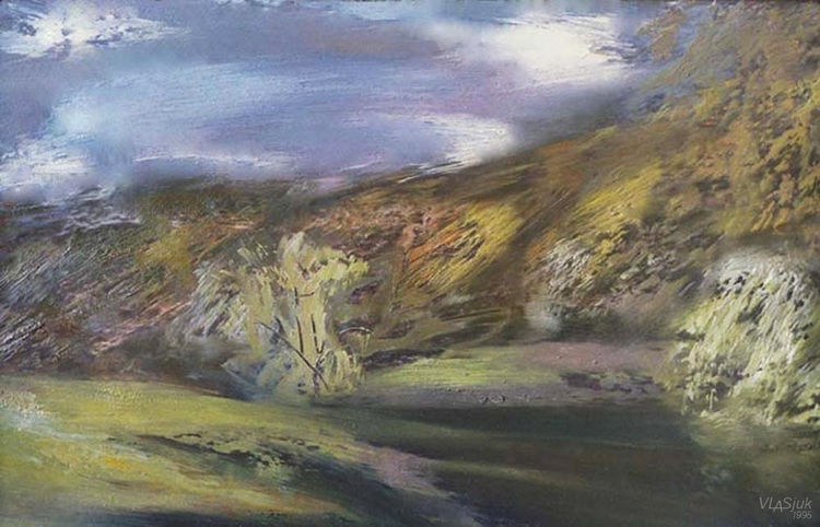 Clouds over Svisloch by Alexander Vlasyuk - search and link Fine Art with ARTdefs.com