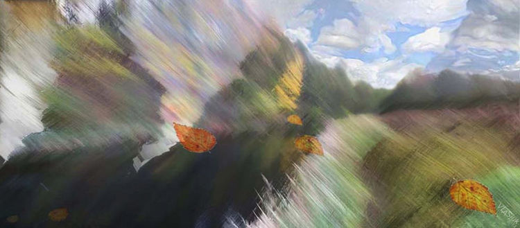 Leaves of Autumn by Alexander Vlasyuk - search and link Fine Art with ARTdefs.com