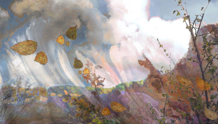 Flight of Autumn by Alexander Vlasyuk - search and link Fine Art with ARTdefs.com