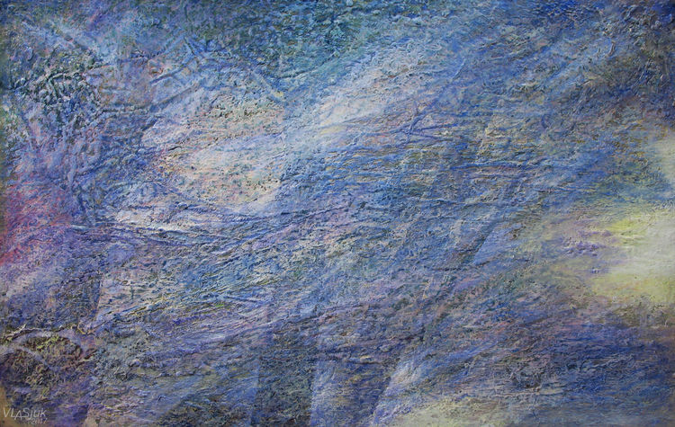 Series - By the lake: "Early morning" by Alexander Vlasyuk - search and link Fine Art with ARTdefs.com