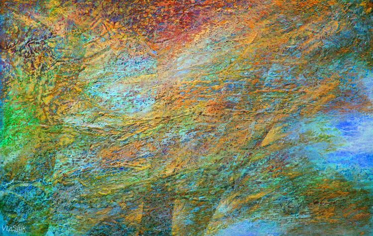 Series - By the lake: "Noon" by Alexander Vlasyuk - search and link Fine Art with ARTdefs.com