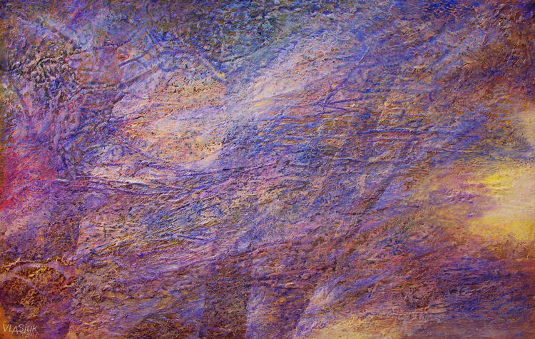 Series - By the lake: "Evening" by Alexander Vlasyuk - search and link Fine Art with ARTdefs.com