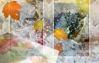 Autumn Silhouettes by Alexander Vlasyuk - search and link Fine Art with ARTdefs.com