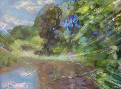 July light by Alexander Vlasyuk - search and link Fine Art with ARTdefs.com