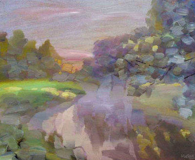 Morning Beam by Alexander Vlasyuk - search and link Fine Art with ARTdefs.com