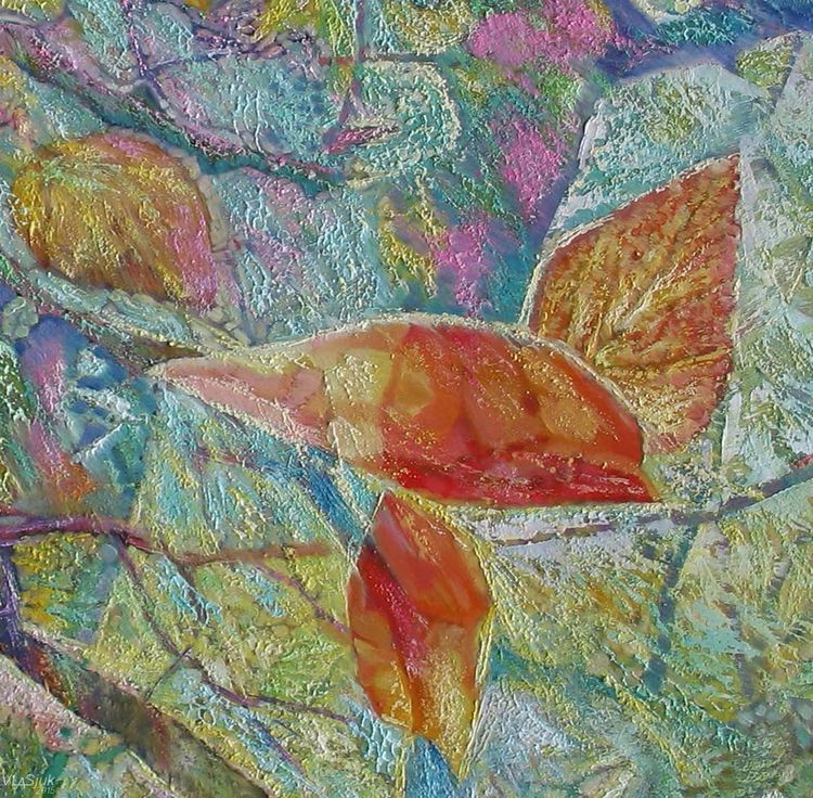 Shine of leaves-2 by Alexander Vlasyuk - search and link Fine Art with ARTdefs.com