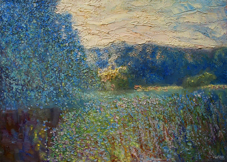 Morning textures by Alexander Vlasyuk - search and link Fine Art with ARTdefs.com