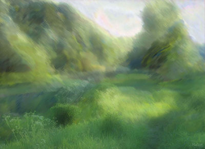 June morning by Alexander Vlasyuk - search and link Fine Art with ARTdefs.com