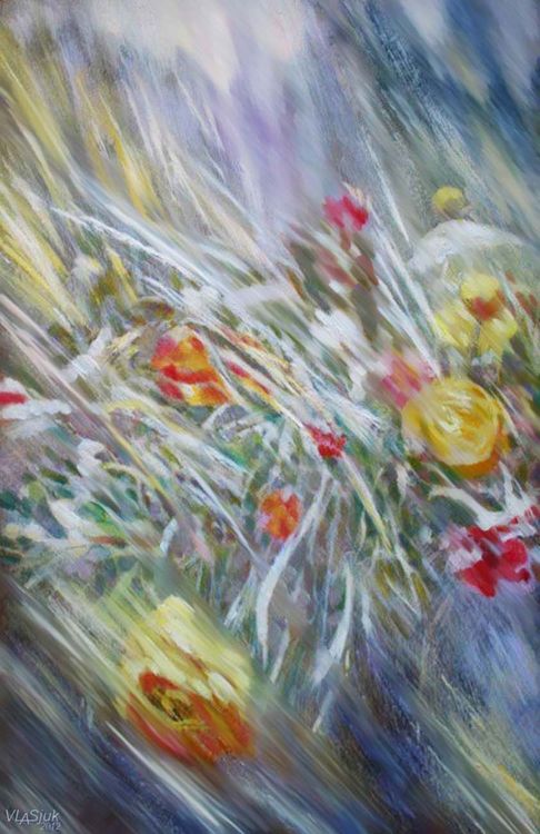 In the stream of light by Alexander Vlasyuk - search and link Fine Art with ARTdefs.com