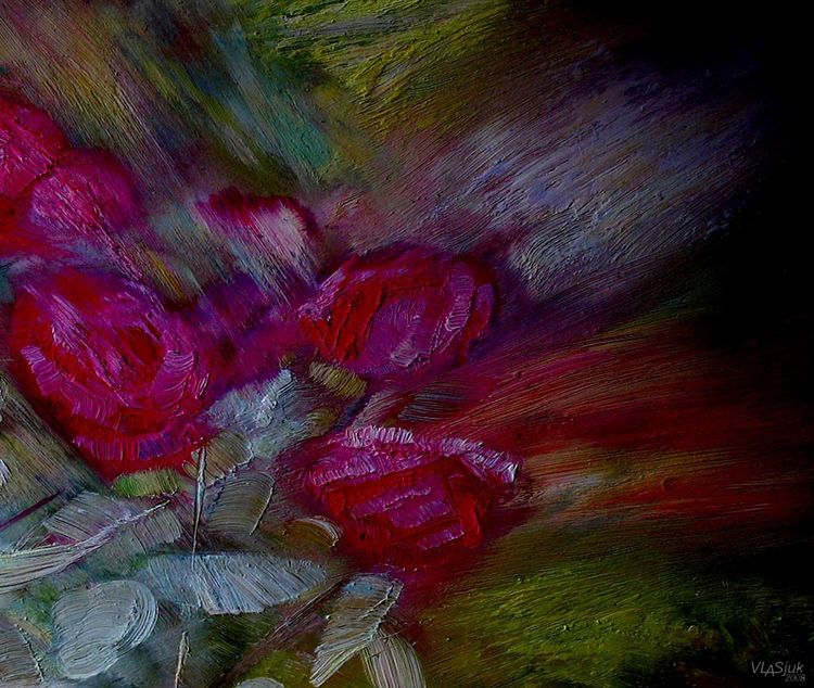 Crimea. Evening twinkling by Alexander Vlasyuk - search and link Fine Art with ARTdefs.com