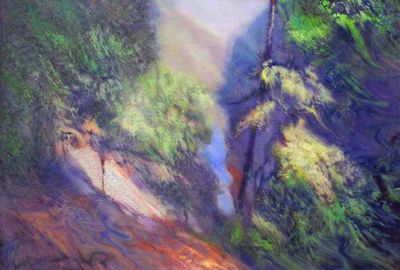 Impression of the morning. Narochanka River. by Alexander Vlasyuk - search and link Fine Art with ARTdefs.com