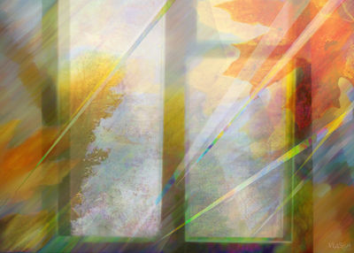 Autumn melody by Alexander Vlasyuk - search and link Fine Art with ARTdefs.com