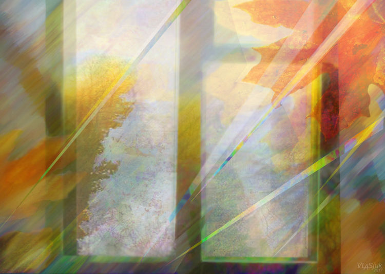Autumn melody by Alexander Vlasyuk - search and link Fine Art with ARTdefs.com