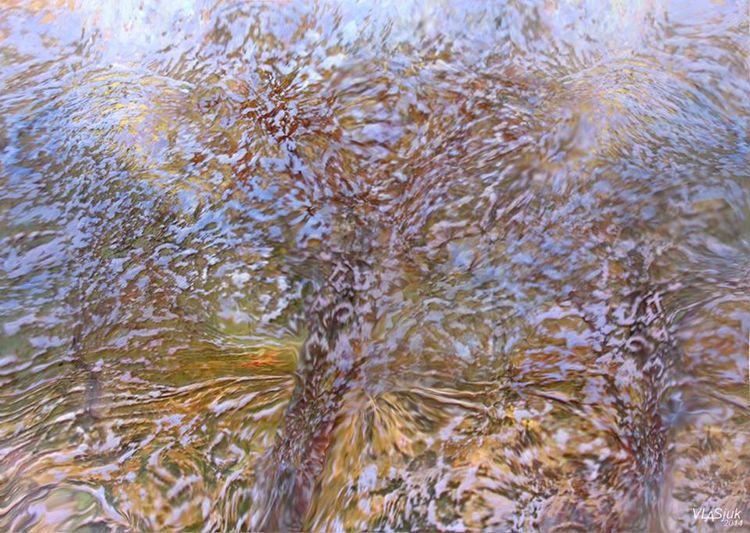 Autumn garden by Alexander Vlasyuk - search and link Fine Art with ARTdefs.com