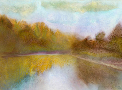 Noon on the Berezina by Alexander Vlasyuk - search and link Fine Art with ARTdefs.com