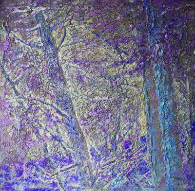 Morning light in a pine forest by Alexander Vlasyuk - search and link Fine Art with ARTdefs.com