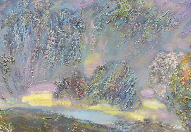 Spring rain by Alexander Vlasyuk - search and link Fine Art with ARTdefs.com