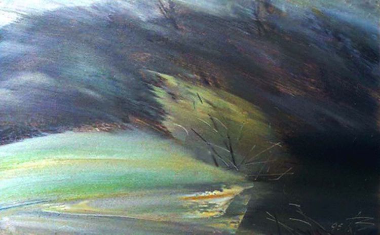 A spring gust of wind by Alexander Vlasyuk - search and link Fine Art with ARTdefs.com