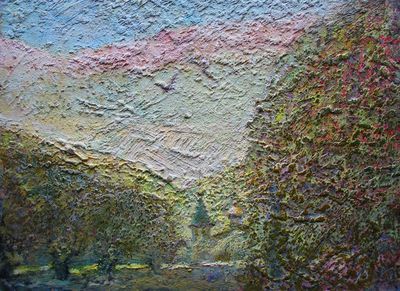 Above the Temple by Alexander Vlasyuk - search and link Fine Art with ARTdefs.com