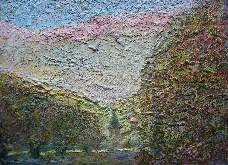 Above the Temple by Alexander Vlasyuk - search and link Fine Art with ARTdefs.com