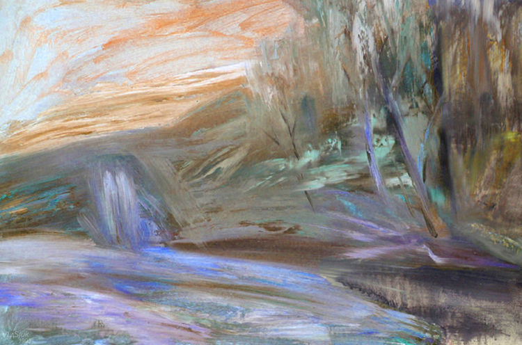 Spring Etude by Alexander Vlasyuk - search and link Fine Art with ARTdefs.com