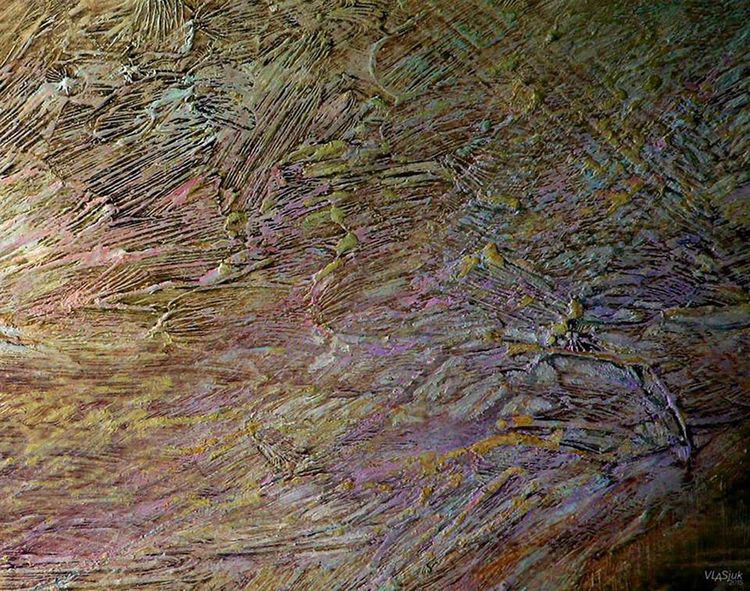Spring structures by Alexander Vlasyuk - search and link Fine Art with ARTdefs.com