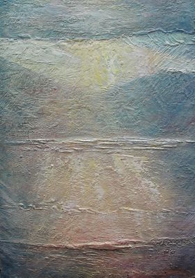 The first ray of the sun by Alexander Vlasyuk - search and link Fine Art with ARTdefs.com