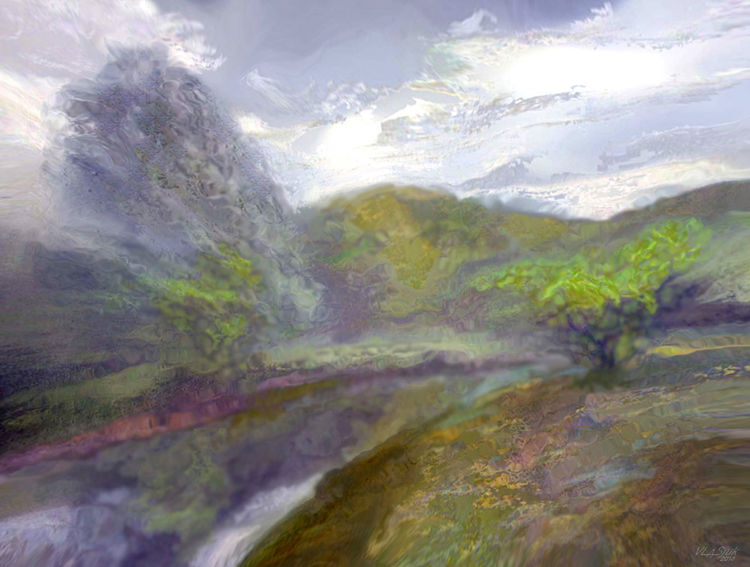 Summer freshness by Alexander Vlasyuk - search and link Fine Art with ARTdefs.com