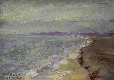 Crimea. On the shore of the Black Sea. by Alexander Vlasyuk - search and link Fine Art with ARTdefs.com