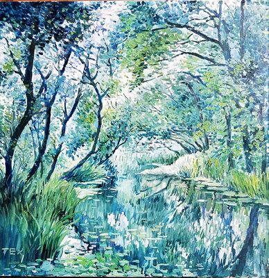 landscape 4 by Tex - search and link Fine Art with ARTdefs.com