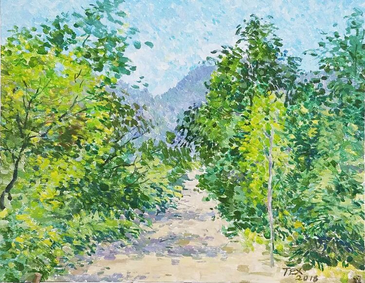summer by Tex - search and link Fine Art with ARTdefs.com