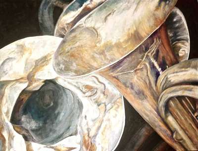 Old Instruments by Allan Skriloff - search and link Fine Art with ARTdefs.com