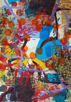 Axis of Equals by Carlos Uribe - search and link Fine Art with ARTdefs.com