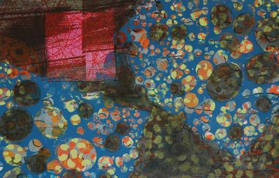 Flag Series #23 by Carlos Uribe - search and link Fine Art with ARTdefs.com
