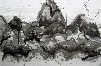 Mighty Mountain Series by Carlos Uribe - search and link Fine Art with ARTdefs.com