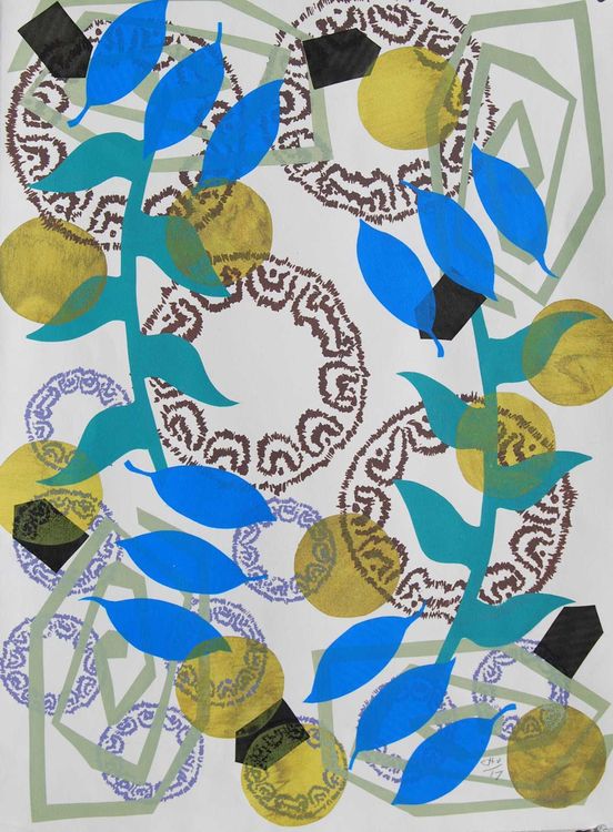 Maui Flow Pattern by Carlos Uribe - search and link Fine Art with ARTdefs.com