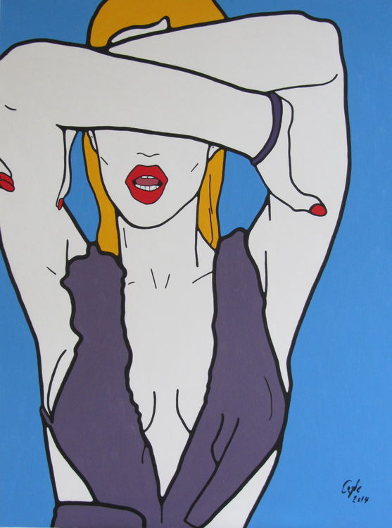 Untitled Series by Emma Coyle - search and link Fine Art with ARTdefs.com