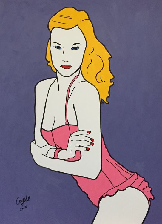 Untitled Series by Emma Coyle - search and link Fine Art with ARTdefs.com