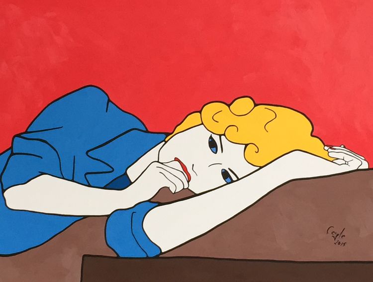 Untitled Series by Emma Coyle - search and link Fine Art with ARTdefs.com