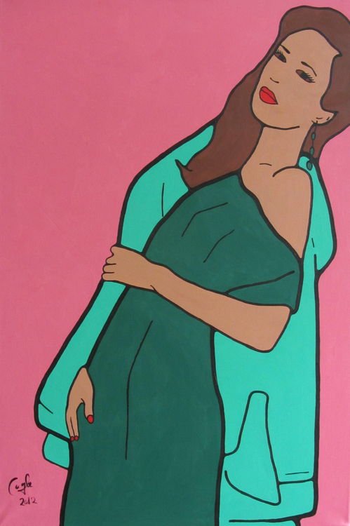 Marylebone Cover Girl Series by Emma Coyle - search and link Fine Art with ARTdefs.com