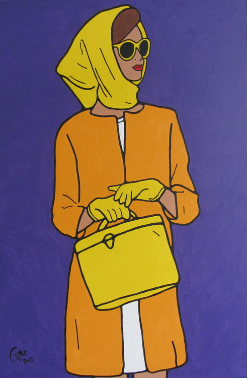 Marylebone Cover Girl Series by Emma Coyle - search and link Fine Art with ARTdefs.com