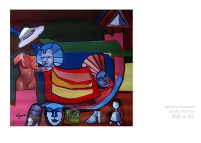 Women's requirement  by Gyanendra Pratap Singh - search and link Fine Art with ARTdefs.com