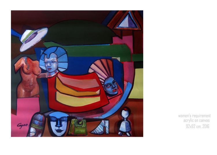Women's requirement  by Gyanendra Pratap Singh - search and link Fine Art with ARTdefs.com